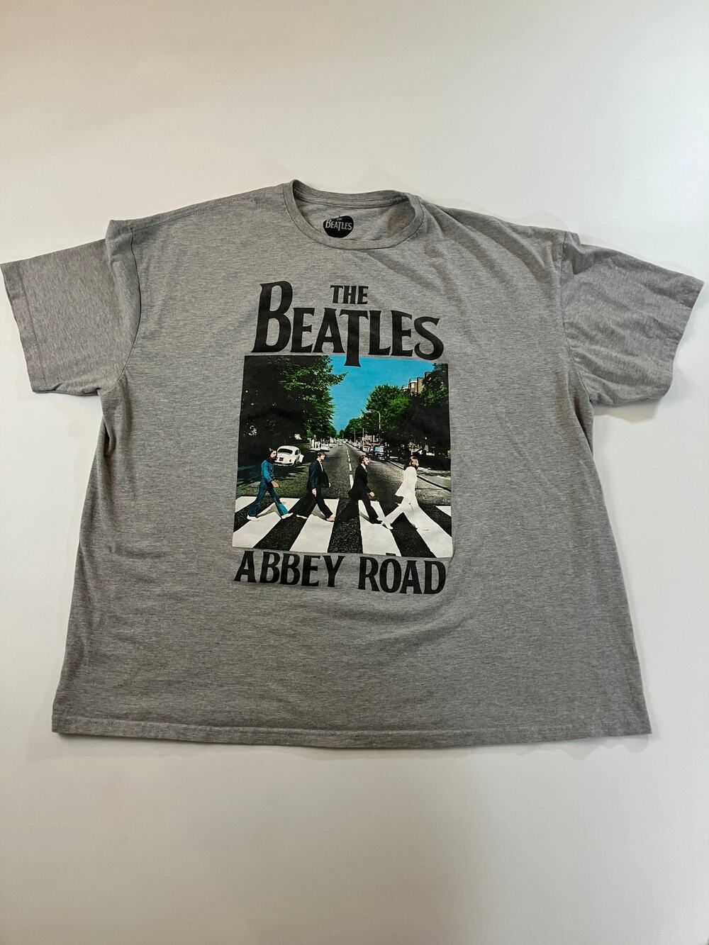 The Beatles Abbey Road T-Shirt Mens 3XL Gray Album Graphic Tee 2022 Apple Corps